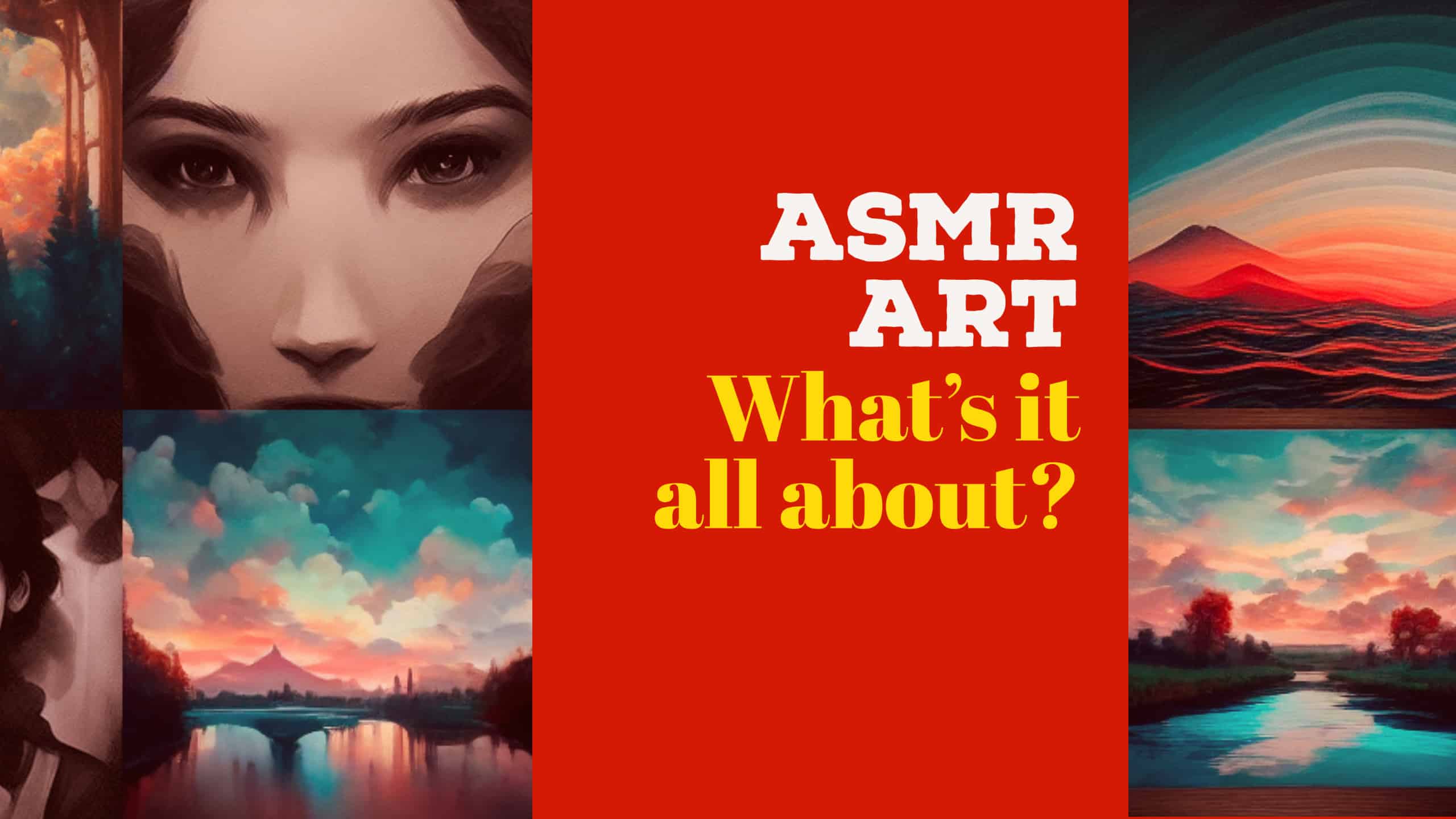 ASMR ART : What’s it all about?