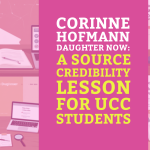 Corinne Hofmann Daughter Now: A Source Credibility Lesson for UCC Students