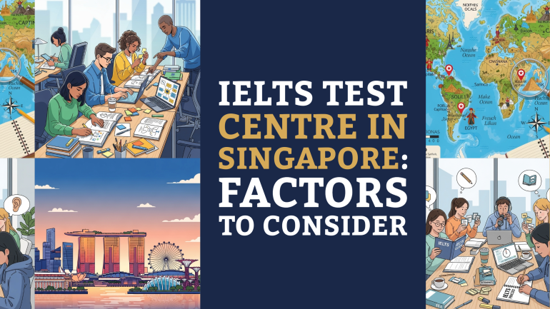 IELTS test centre near me Singapore, factors to consider