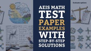 AEIS Math Test Paper Examples with Step-by-Step Solutions