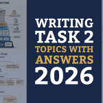 IELTS Writing Task 2 Topics with Answers (2026): What Students Actually Need to Prepare