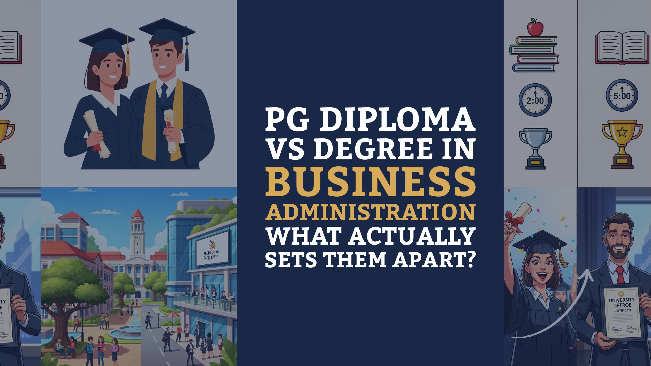 PG Diploma vs Degree in Business Administration: What Actually Sets Them Apart?