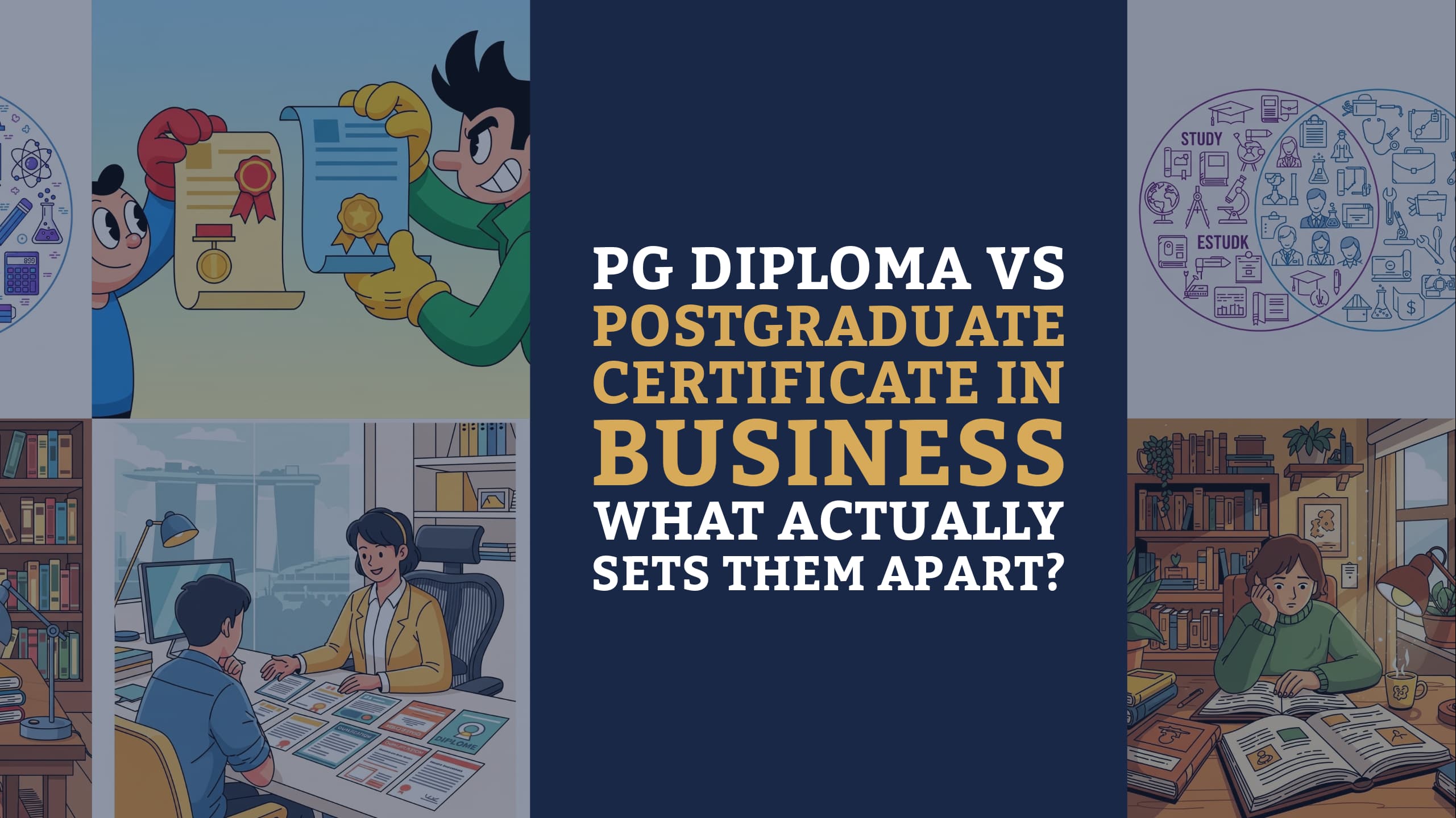 PG Diploma vs Postgraduate Certificate in Business: What Actually Sets Them Apart?