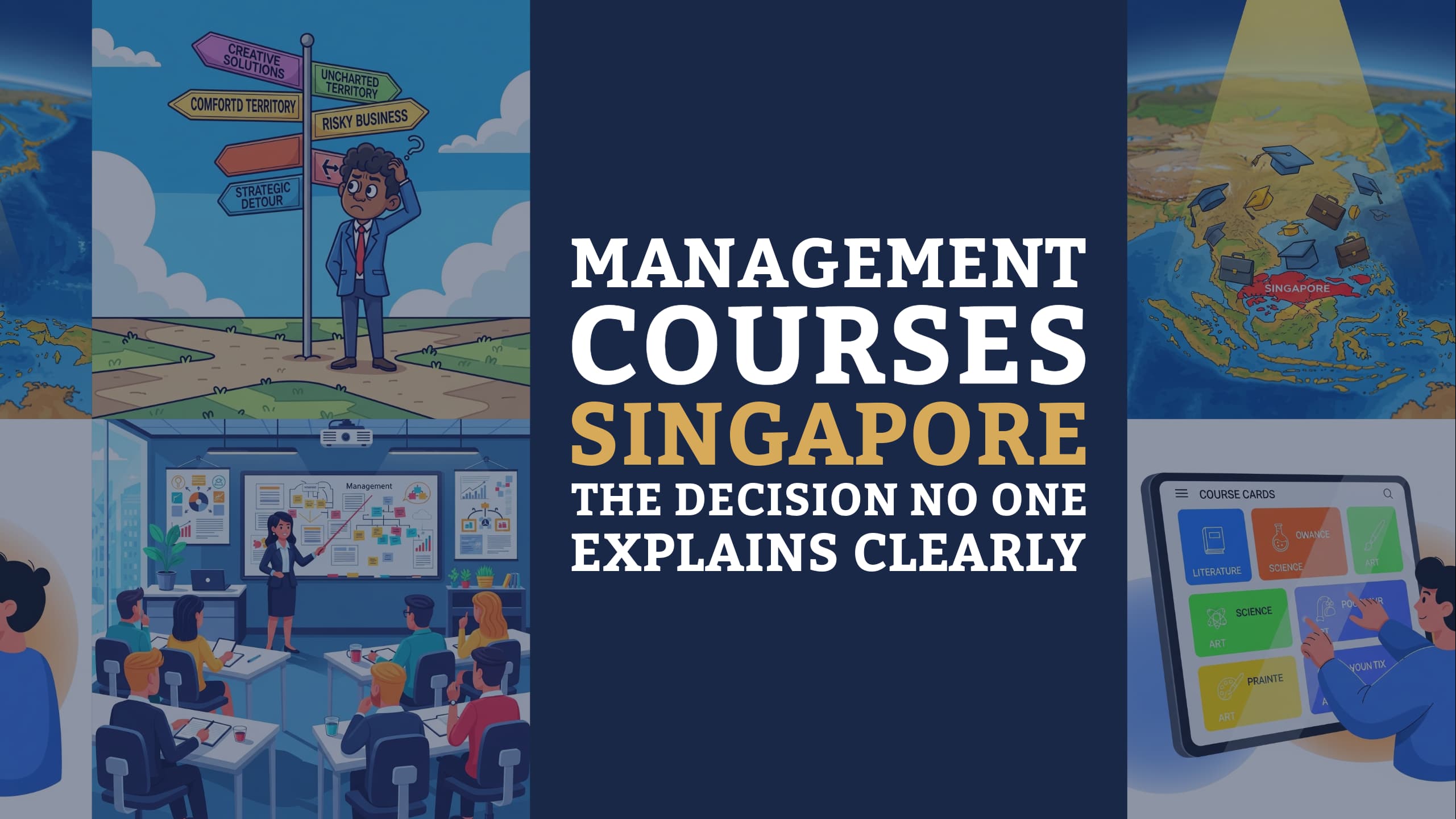 Management Courses Singapore: The Decision No One Explains Clearly