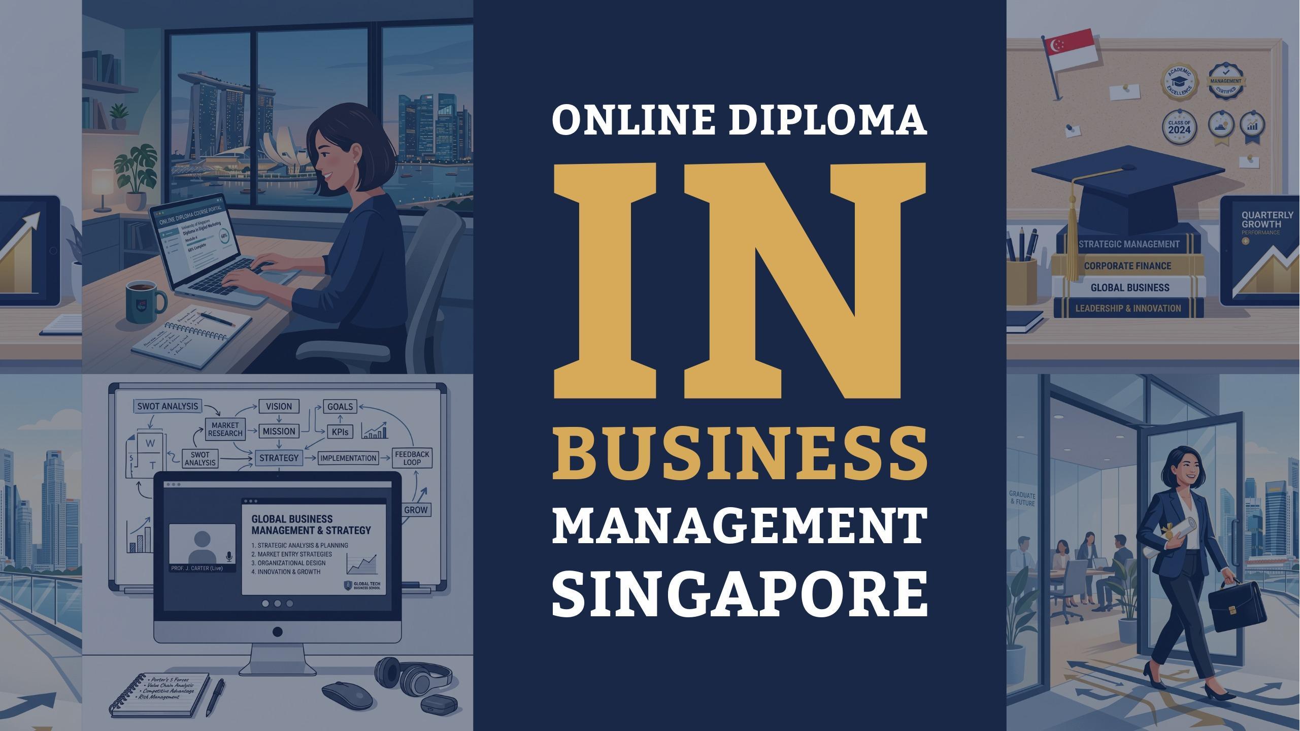 Online Diploma in Business Management Singapore?