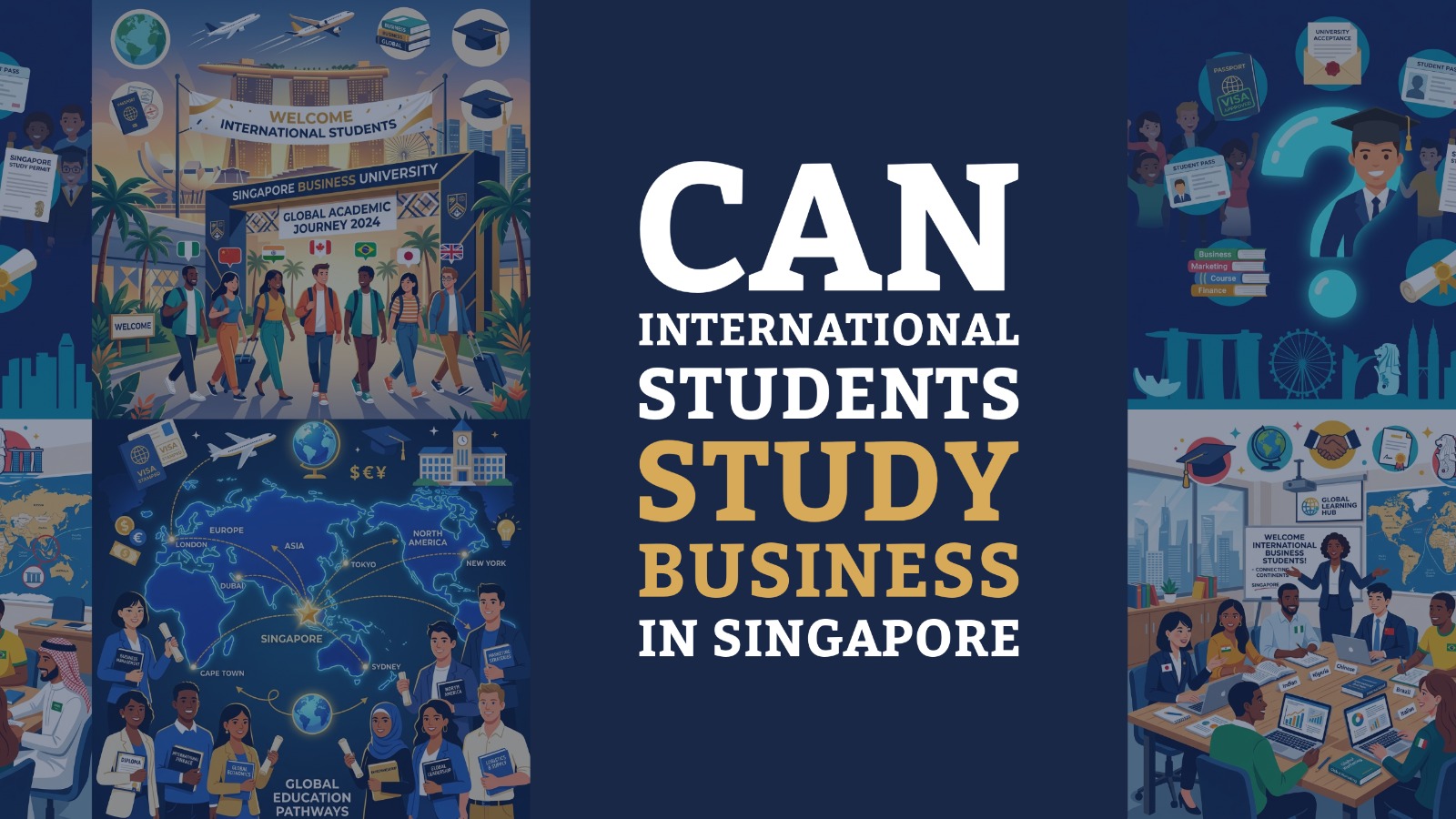 Can International Students Study Business in Singapore?