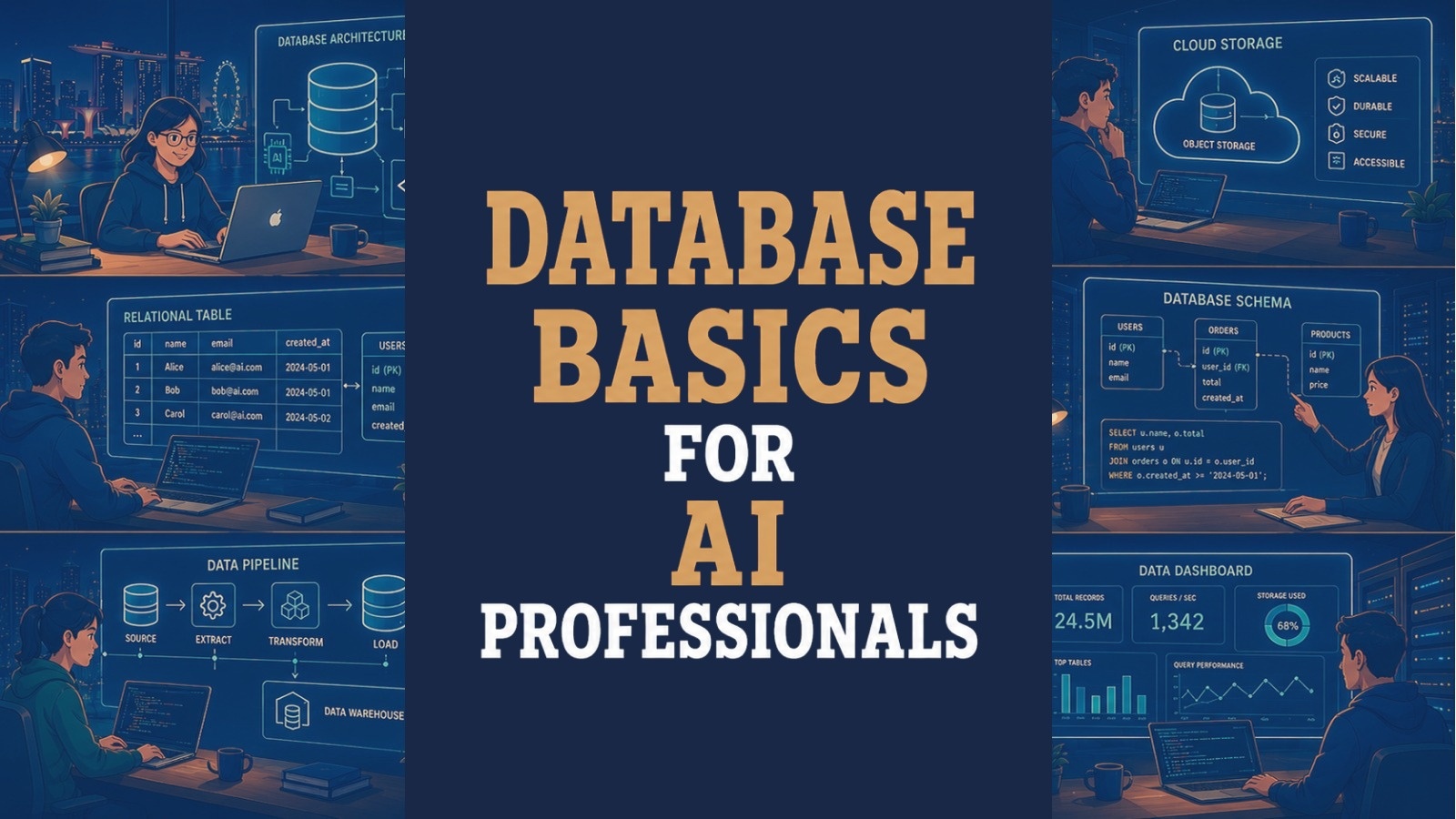 Understanding Database Basics: Why AI Professionals Benefit From Data Storage 