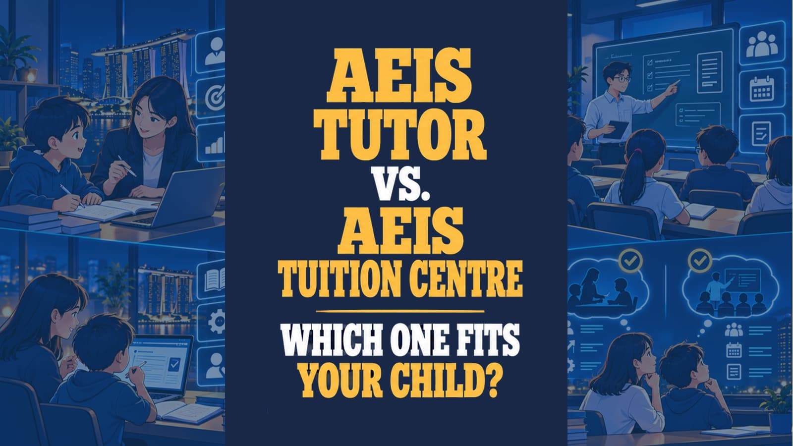 AEIS Tutor vs. AEIS Tuition Center: Which One Fits Your Child?