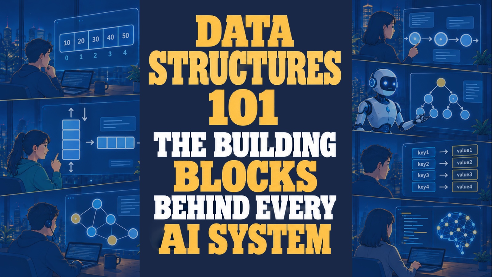 Data Structures 101: Building Blocks Behind Modern AI Systems