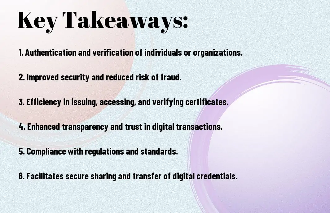 Leveraging Verifiable Digital Certificates: 6 Key Benefits Explored