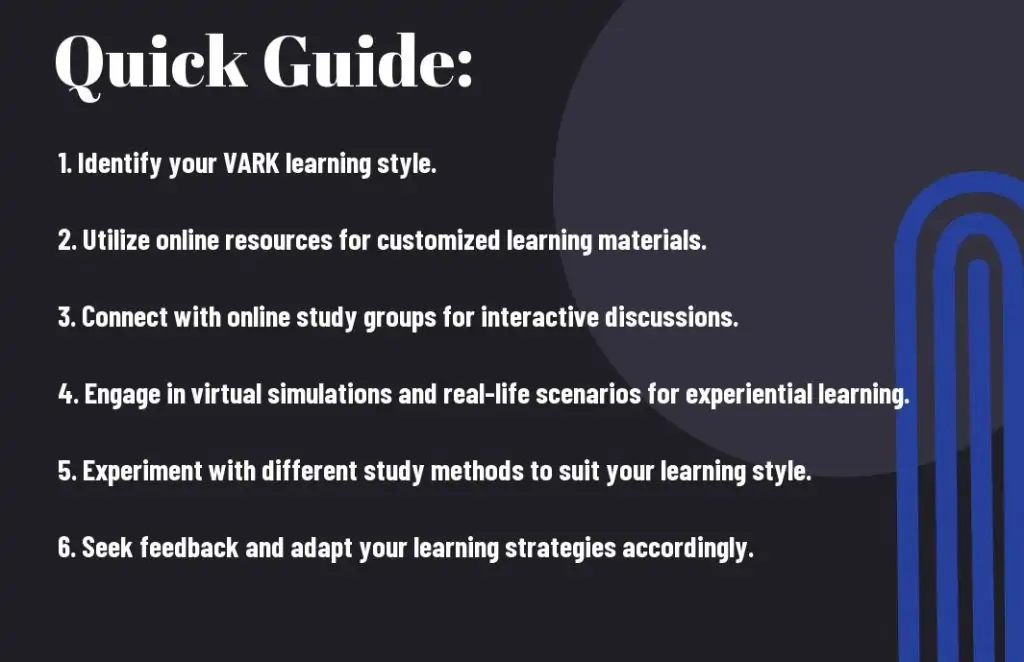VARK Learning in Post Covid 5 VARK Learning in Post Covid