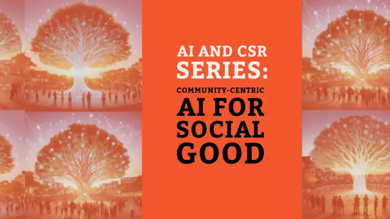 AI and IQA Series: Community-Centric AI for Social Good