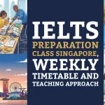 IELTS preparation class Singapore, weekly timetable and teaching approach