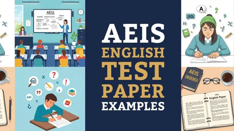 AEIS English Test Paper Examples Most Students Miss